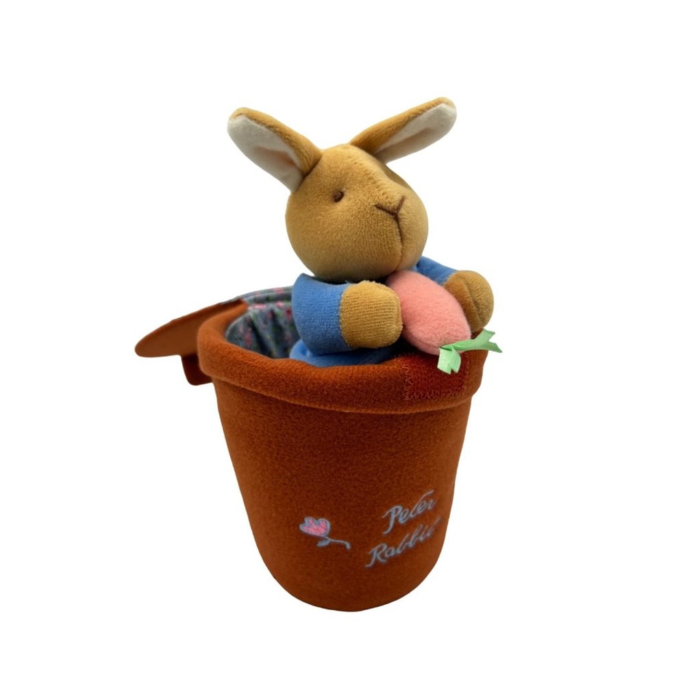 Vintage Eden Beatrix Potter Peter Rabbit Peek A Boo Stuffed Rabbit